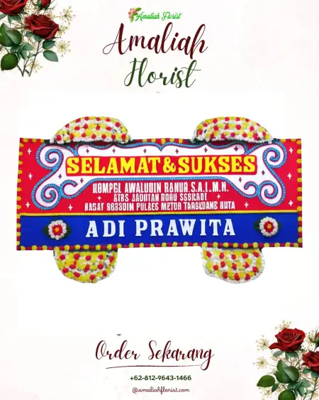 Papan Bunga Ucapan Selamat Gumuruh